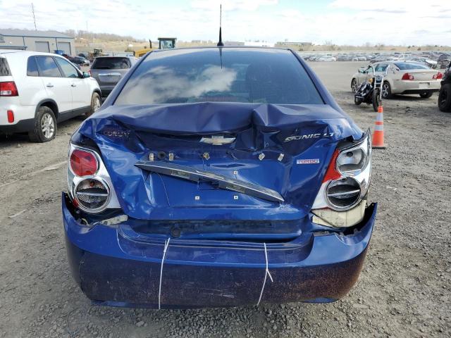 1G1JC5SB0D4215800 - 2013 CHEVROLET SONIC LT BLUE photo 6