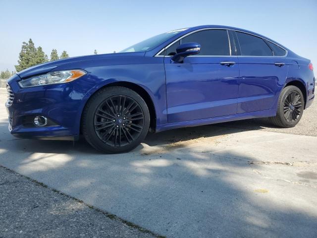 3FA6P0HD9GR133966 - 2016 FORD FUSION SE BLUE photo 1