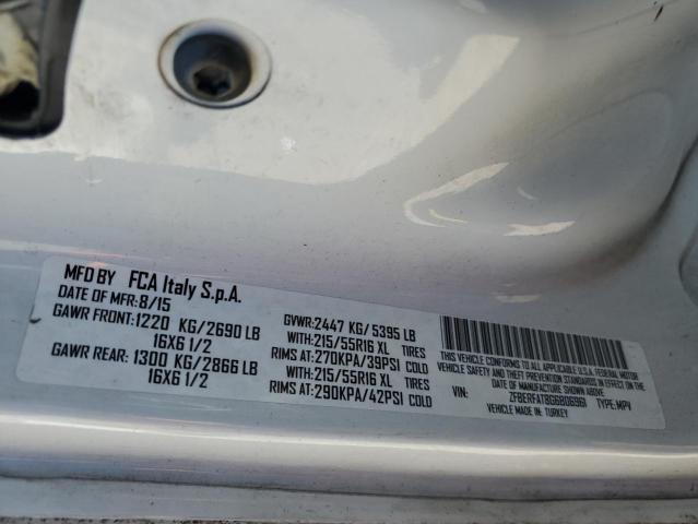 ZFBERFAT8G6B06961 - 2016 RAM PROMASTER 双色 照片 12