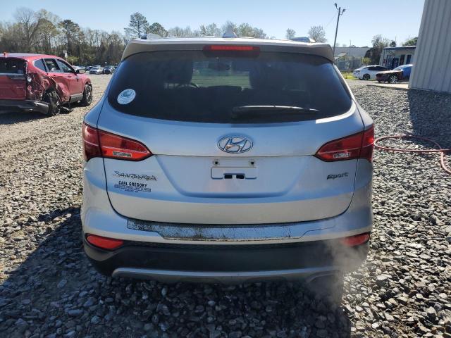 5XYZU3LB4DG081188 - 2013 HYUNDAI SANTA FE S SILVER photo 6