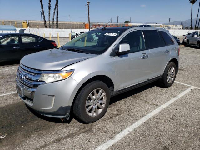 2FMDK3JC9BBA81261 - 2011 FORD EDGE SEL SILVER photo 1