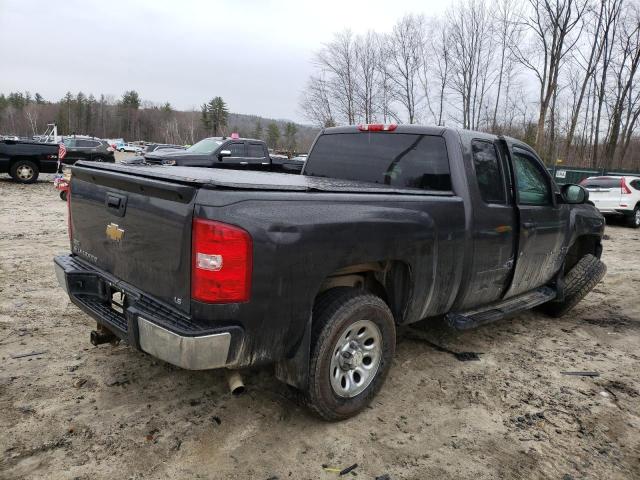 1GCSKREA6AZ287897 - 2010 CHEVROLET SILVERADO K1500 LS GRAY photo 3