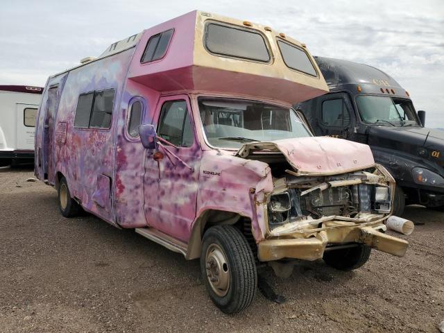 1982 FORD ECONOLINE E350 CUTAWAY VAN, 