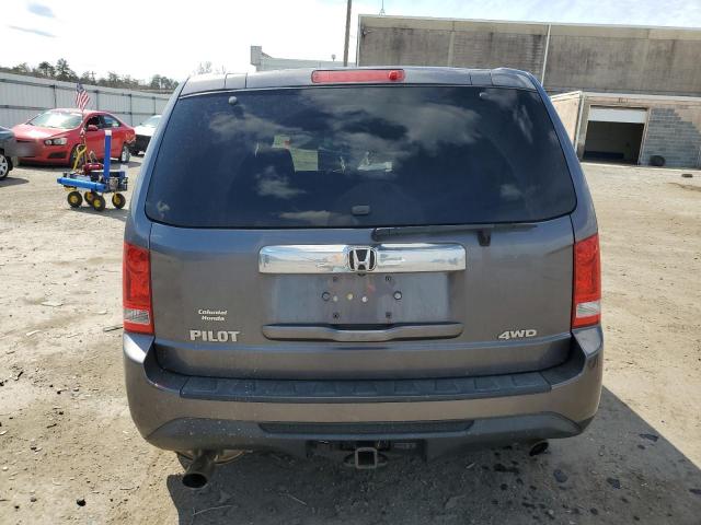 5FNYF4H72EB045301 - 2014 HONDA PILOT EXLN CHARCOAL photo 6