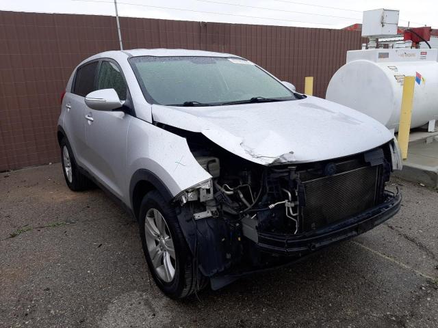 KNDPB3A28D7354050 - 2013 KIA SPORTAGE BASE SILVER photo 4