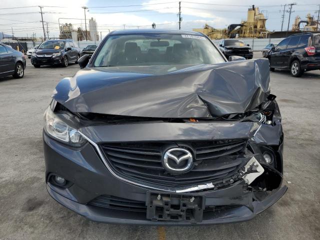 JM1GJ1V67E1146637 - 2014 MAZDA 6 TOURING GRAY photo 5