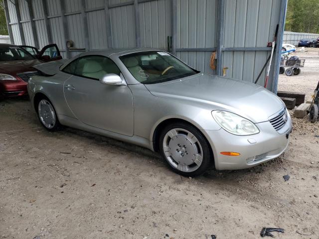 JTHFN48Y740054834 - 2004 LEXUS SC 430 SILVER photo 4