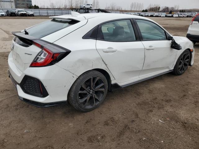 SHHFK7H43HU310062 - 2017 HONDA CIVIC SPORT WHITE photo 3