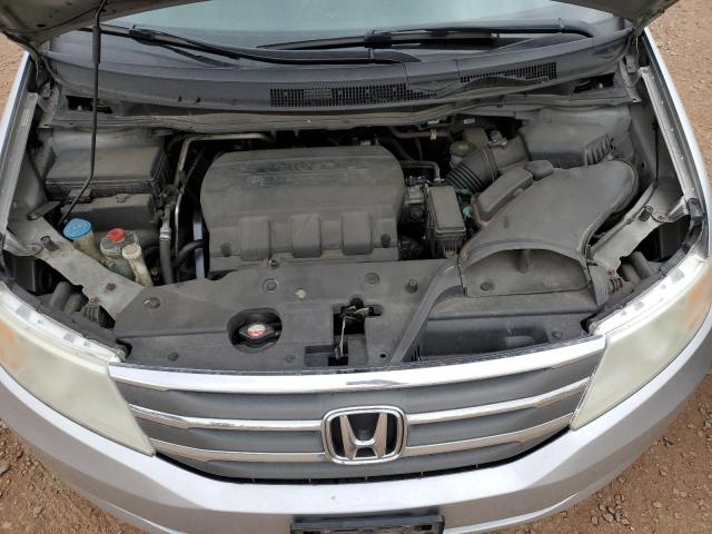 5FNRL5H40BB097434 - 2011 HONDA ODYSSEY EX SILVER photo 12