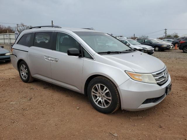 5FNRL5H40BB097434 - 2011 HONDA ODYSSEY EX SILVER photo 4