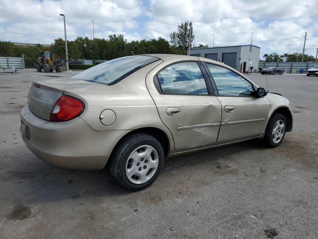 1B3ES26C92D524886 - 2002 DODGE NEON GOLD photo 3