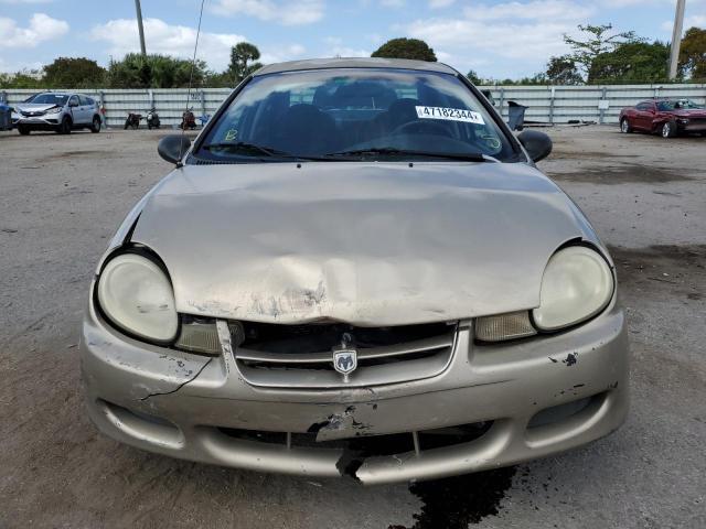 1B3ES26C92D524886 - 2002 DODGE NEON GOLD photo 5