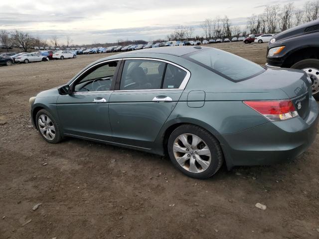 1HGCP36818A007974 - 2008 HONDA ACCORD EXL TEAL photo 2