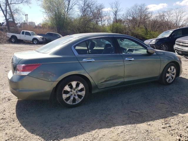 1HGCP36818A007974 - 2008 HONDA ACCORD EXL TEAL photo 3