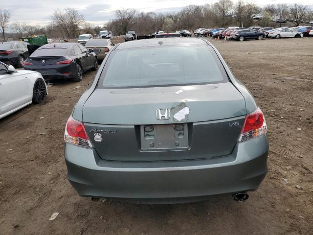 1HGCP36818A007974 - 2008 HONDA ACCORD EXL TEAL photo 6