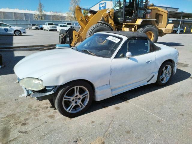JM1NB353850410797 - 2005 MAZDA MX-5 MIATA BASE WHITE photo 1