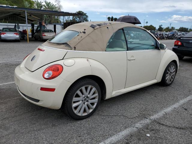 3VWRG31Y88M400791 - 2008 VOLKSWAGEN NEW BEETLE CONVERTIBLE SE CREAM photo 3