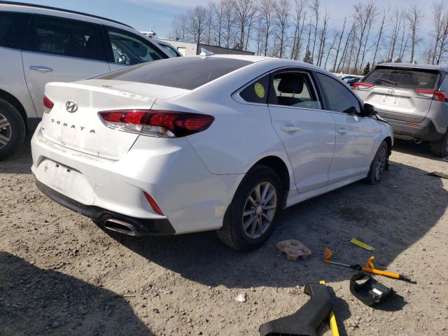 5NPE24AFXKH737464 - 2019 HYUNDAI SONATA SE WHITE photo 3