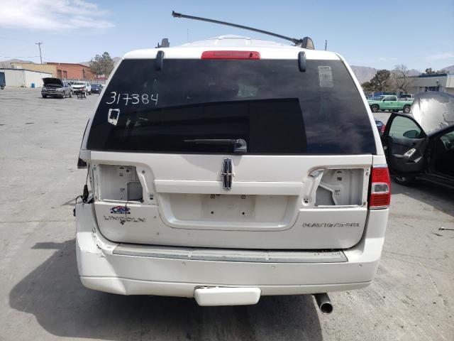 5LMJJ3H56BEJ05126 - 2011 LINCOLN NAVIGATOR L WHITE photo 6