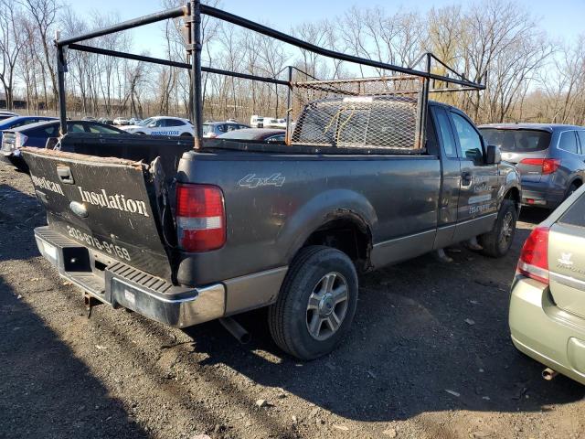 1FTRF14526NB07046 - 2006 FORD F150 GRAY photo 3