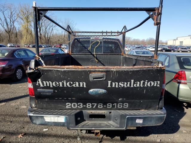 1FTRF14526NB07046 - 2006 FORD F150 GRAY photo 6