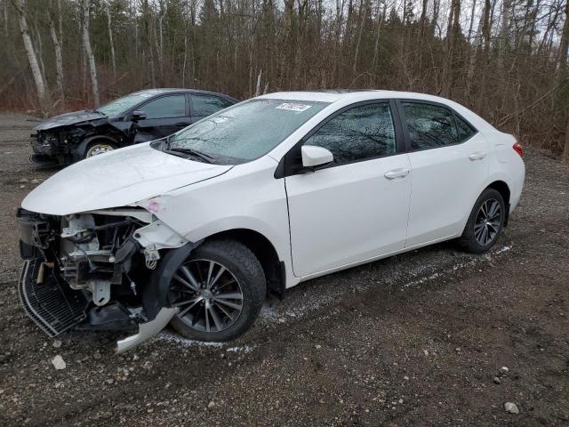 2T1BURHE4JC118335 - 2018 TOYOTA COROLLA L WHITE photo 1