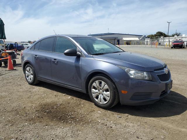 1G1PA5SGXE7444514 - 2014 CHEVROLET CRUZE LS BLUE photo 4