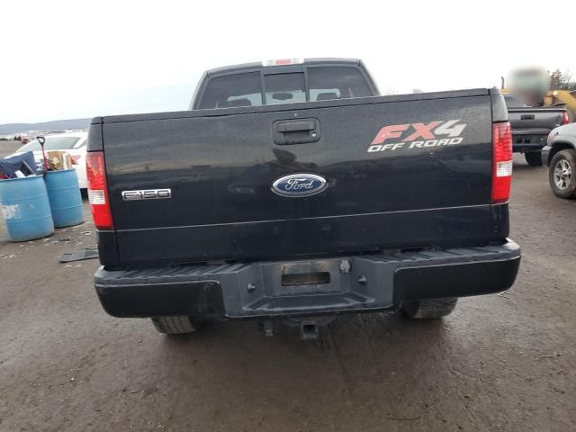 1FTPX14534NC07285 - 2004 FORD F150 BLACK photo 6