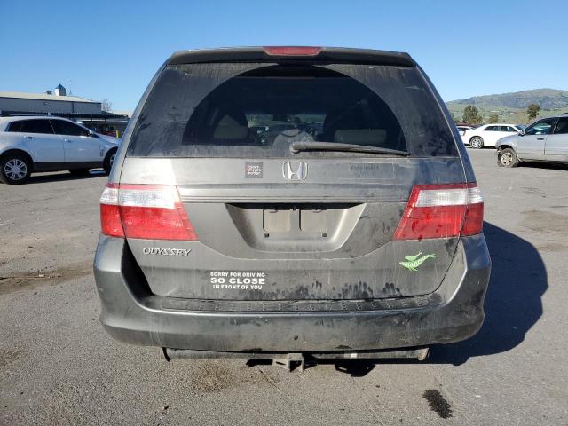 5FNRL38717B433677 - 2007 HONDA ODYSSEY EXL GRAY photo 6