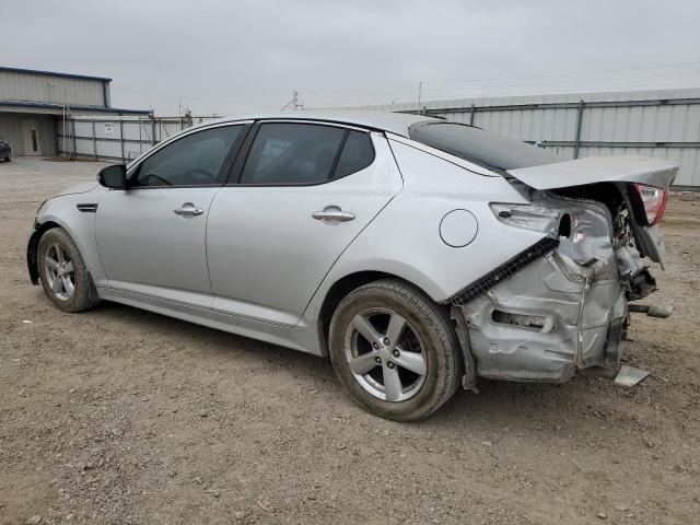 5XXGM4A73FG430084 - 2015 KIA OPTIMA LX SILVER photo 2