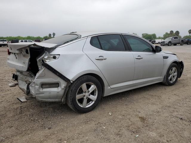 5XXGM4A73FG430084 - 2015 KIA OPTIMA LX SILVER photo 3