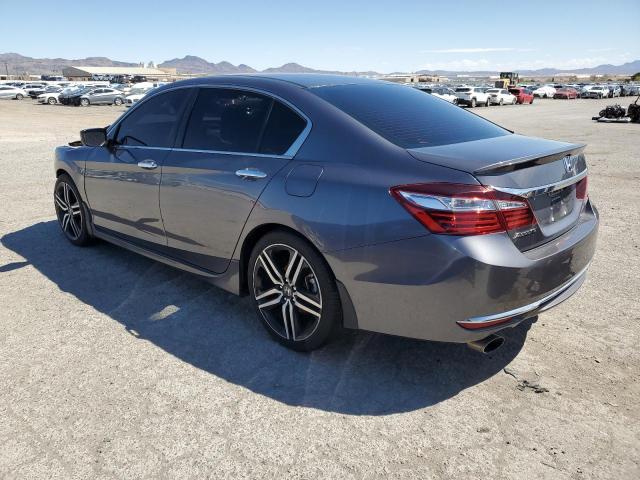 1HGCR2F51GA013959 - 2016 HONDA ACCORD SPORT GRAY photo 2