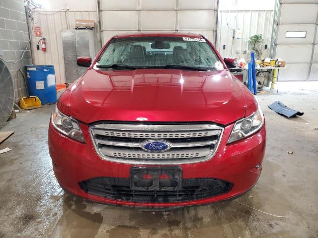 1FAHP2EW8CG134800 - 2012 FORD TAURUS SEL RED photo 5