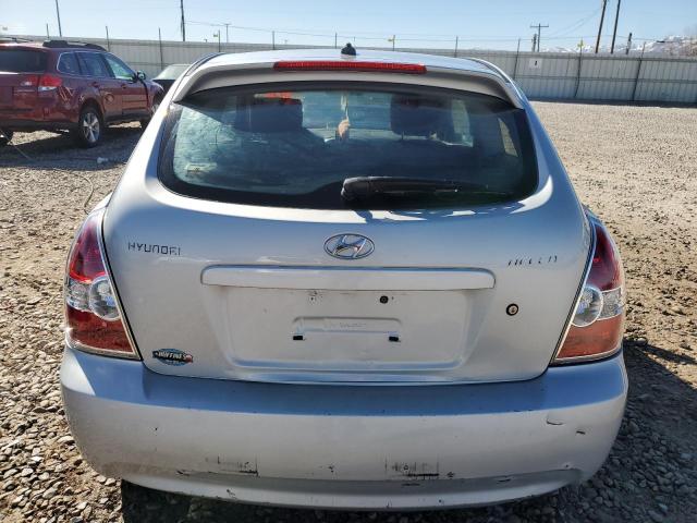 KMHCN3AC1BU198345 - 2011 HYUNDAI ACCENT SE SILVER photo 6