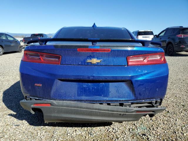 1G1FH1R74J0120841 - 2018 CHEVROLET CAMARO SS BLUE photo 6