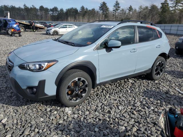 JF2GTAEC3NH257548 - 2022 SUBARU CROSSTREK PREMIUM BLUE photo 1