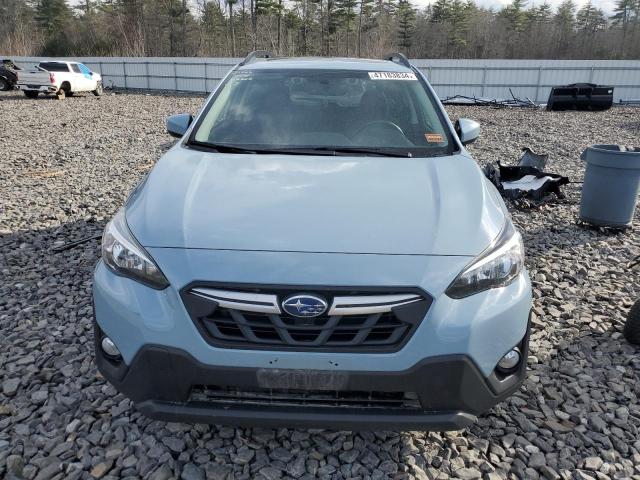 JF2GTAEC3NH257548 - 2022 SUBARU CROSSTREK PREMIUM BLUE photo 5