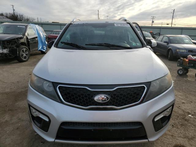 5XYKWDA27BG093496 - 2011 KIA SORENTO SX SILVER photo 5