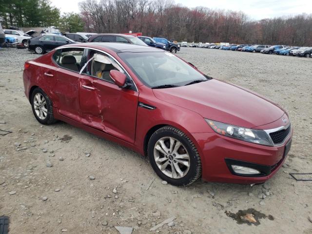 KNAGN4A70B5057269 - 2011 KIA OPTIMA EX RED photo 4