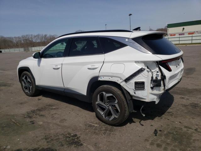 5NMJECAE9NH009627 - 2022 HYUNDAI TUCSON LIMITED WHITE photo 2