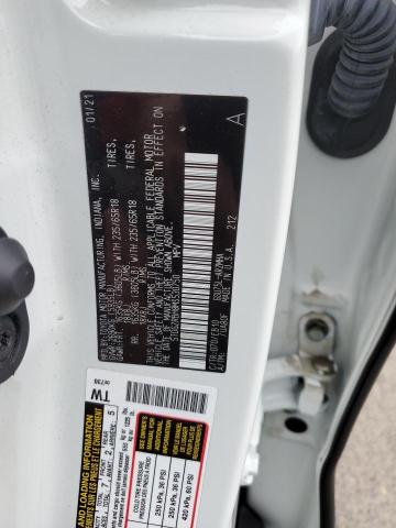 5TDGZRBH8MS530750 - 2021 TOYOTA HIGHLANDER XLE Ağ foto 12