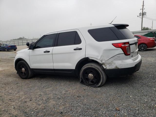 1FM5K8ARXEGC49928 - 2014 FORD EXPLORER POLICE INTERCEPTOR WHITE photo 2