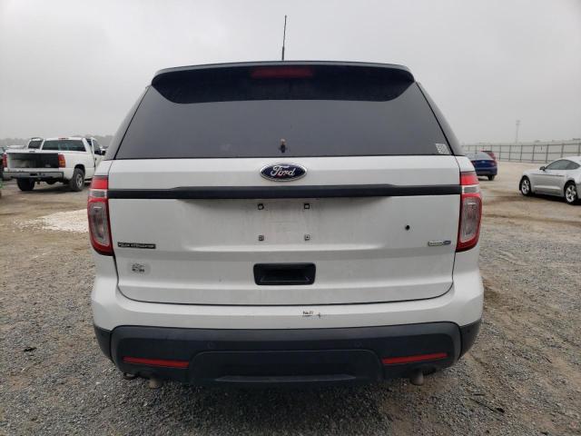 1FM5K8ARXEGC49928 - 2014 FORD EXPLORER POLICE INTERCEPTOR WHITE photo 6