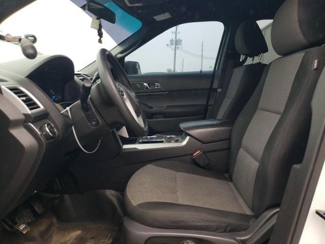 1FM5K8ARXEGC49928 - 2014 FORD EXPLORER POLICE INTERCEPTOR WHITE photo 7