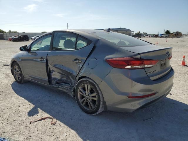 5NPD84LF2JH377628 - 2018 HYUNDAI ELANTRA SEL GRAY photo 2