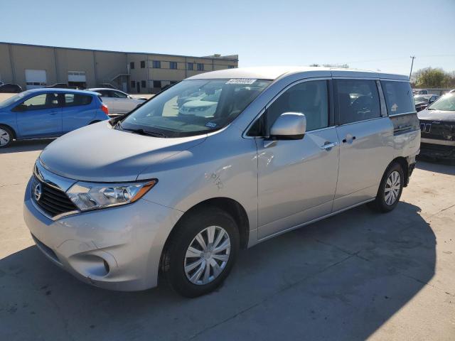 JN8AE2KP8C9030959 - 2012 NISSAN QUEST S SILVER photo 1