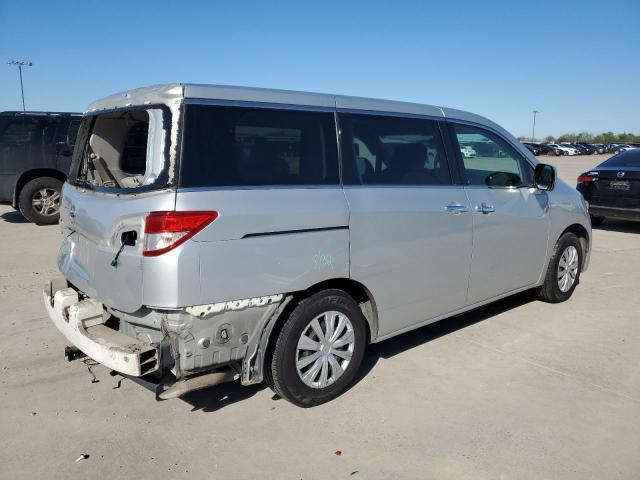 JN8AE2KP8C9030959 - 2012 NISSAN QUEST S SILVER photo 3