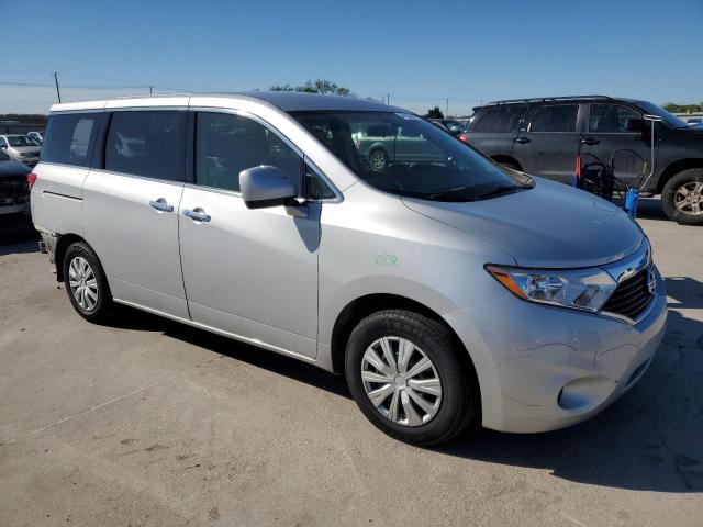 JN8AE2KP8C9030959 - 2012 NISSAN QUEST S SILVER photo 4