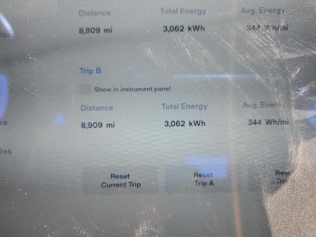 5YJSA1H15EFP39415 - 2014 TESLA MODEL S RED photo 9