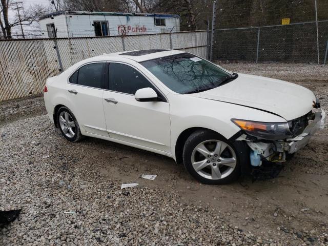 JH4CU2F64AC020338 - 2010 ACURA TSX WHITE photo 4